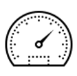 High speed print icon