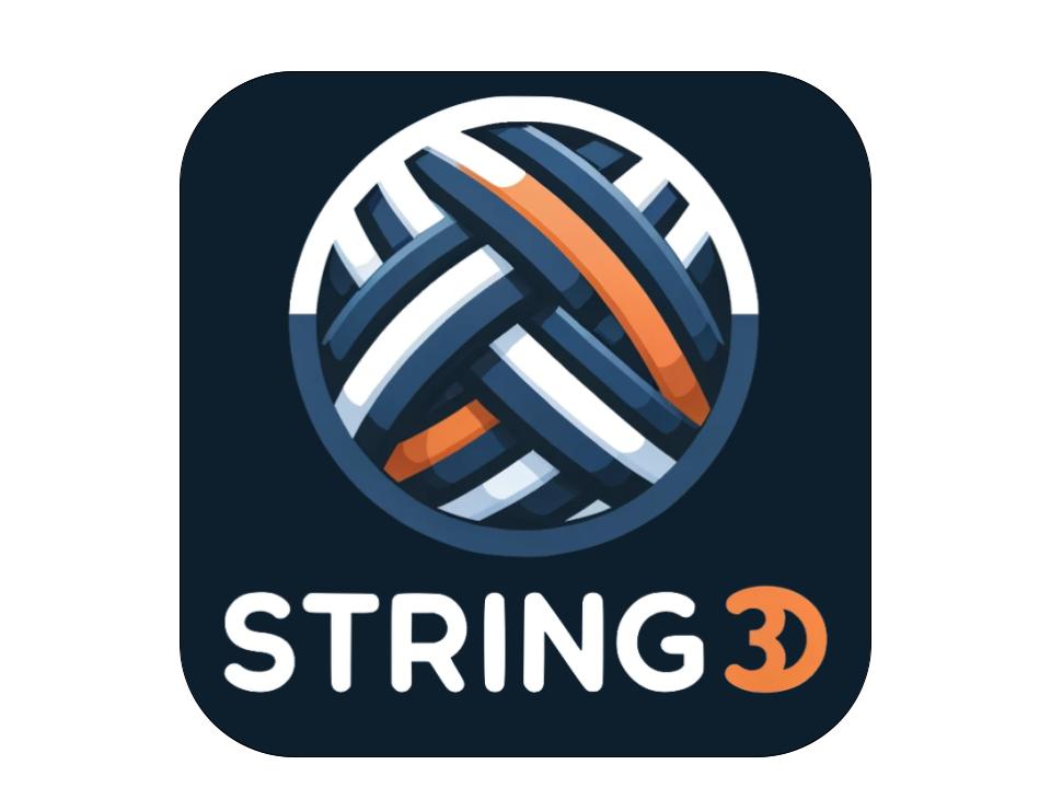 String 3D logo